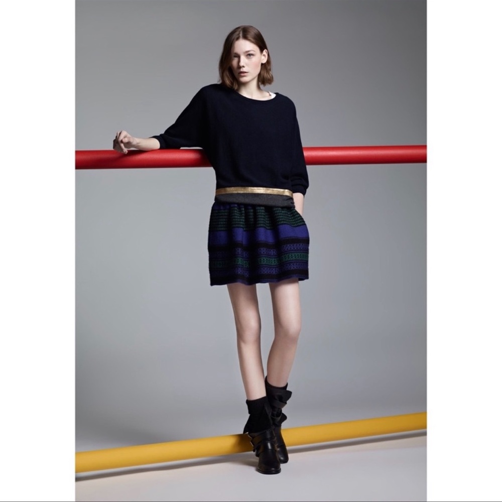 HP! 🎉❤️ Maje ‘Son’ Wool Blend Mini Skirt
